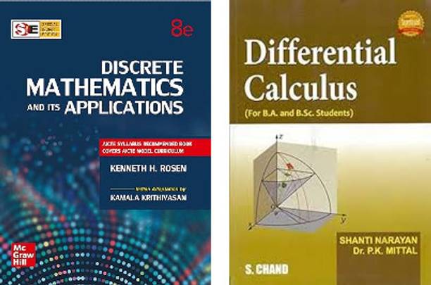 Discrete Mathematics and Its Applications (SIE)| 8th Edition(USED-GOOD) & Differential Calculus(USED-GOOD)