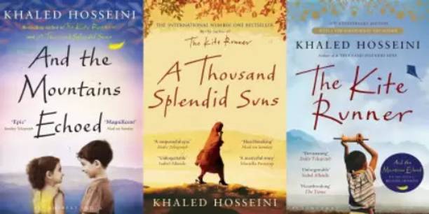 The Mountains Echoed+The Kite Runner+A Thousand Splendid Suns (Paperback, Khaled Hosseini)Khaled Hosseini Collection 3 Books Set