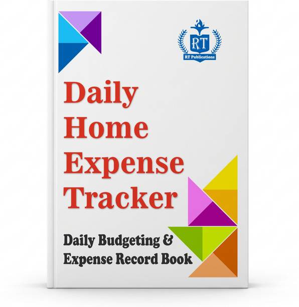 Daily Expense Tracker Book & Home Budget Planner: Household Expense Record Book for Bills, EMI, Loan Payments, School Fees, Fuel, Grocery, Festivals & Family Expense Management  - All-in-One Financial Organizer