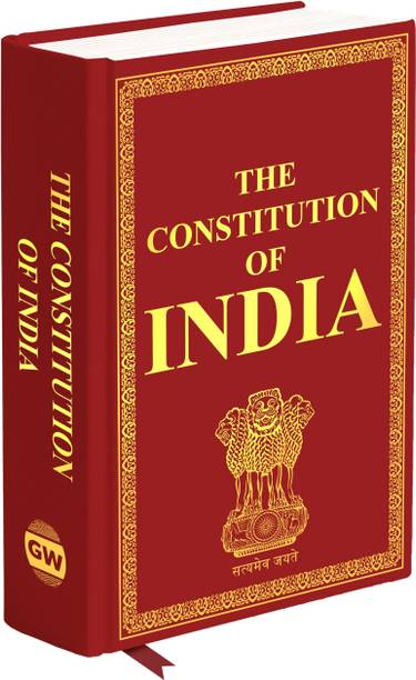 The Constitution of India (Deluxe Hardbound Edition) :- Authoritative Law Book, Political Framework Guide, Democratic Principles Reference, Essential Text for Students & Exams