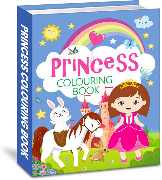Princess Colouring Book 64pp - 2 (Edition01)