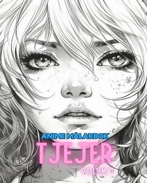 Anime m?larbok TJEJER VOLYM 1