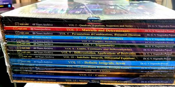 48 YEARS Archive CHAPTERWISE SOVLED PAPERS IIT/JEE ADVANCED 
(1978-2025) AIEEE/JEE MAIN (2022-2025) MATHEMATICS 15 VOLUMES 6898 QUESTIONS COVERED Complete Solutions with detailed Explanation