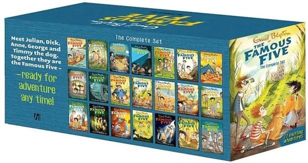 Famous Five: 21 Exciting Adventures! (set Of 21 Books)