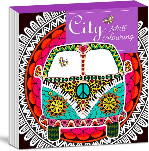 City Adult Colouring Book (Edition01)