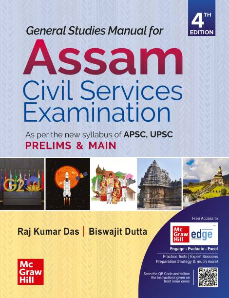 APSC book 2024: General Studies Manual for Assam Civil Services Examination