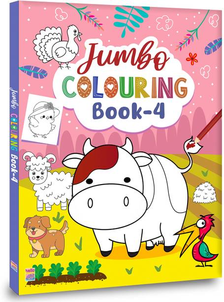 Jumbo Colouring Book 144pp-4 (Edition01)