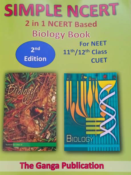 SIMPLE NCERT- 2 in 1 NCERT based biology book  - Best Biology book for NEET