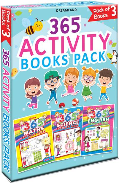 365 Activity Books Pack 3 Titles