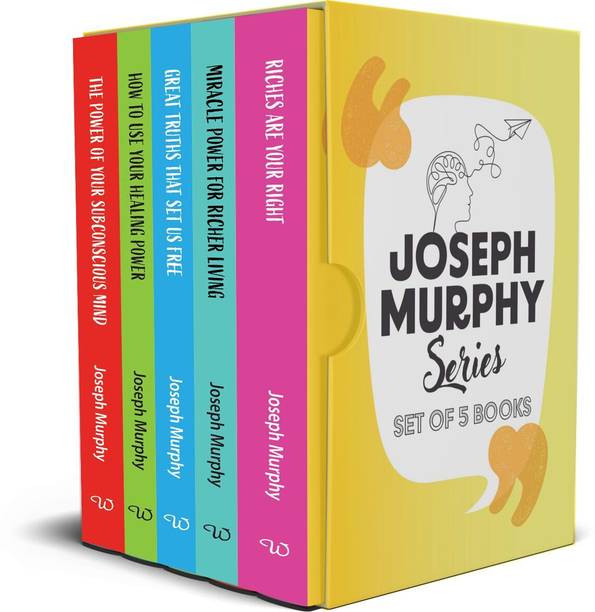 Joseph Murphy Box Set (Set of 5 Books)-The Power of your Subconscious Mind;Riches Are Your Right;Miracle Power for Richer Living;Great Truths That Set Us Free;How to Use Your Healing Power