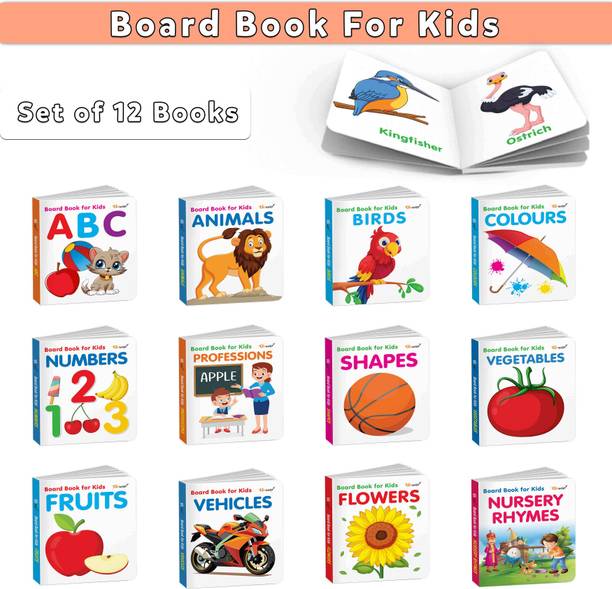 Books For 2 Year Old Children Box Set Of 12 Board Books