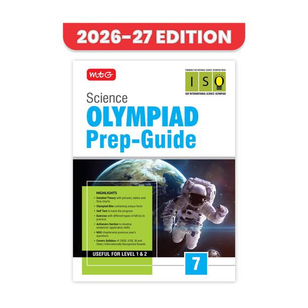 MTG Science (ISO) Olympiad Prep Guide Class 7 | Detailed Theory, Exercise with Self Test For Practice | SOF Olympiad Books For Exam 2026-27 (Useful For Level-1 & 2)