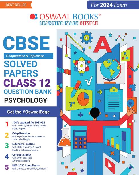 CBSE Chapterwise Solved Papers 2023-2014 Psychology Class 12th (2024)