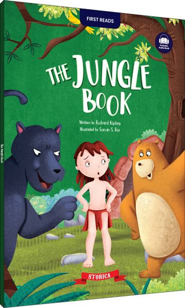 The Jungle Book – Mowgli Stories for Kids, Rudyard Kipling Classic, Children's Adventure & Animal Story Book  - The Jungle Book – Mowgli Stories for Kids, Rudyard Kipling Classic, Children's Adventure & Animal Story Book