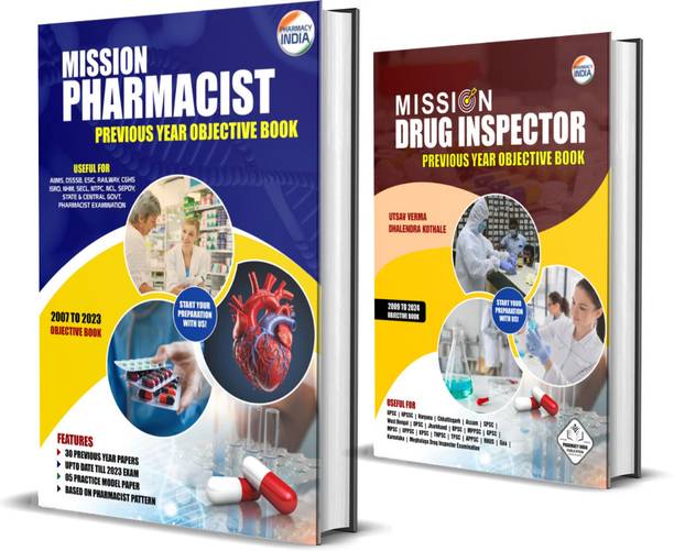 Mission Pharmacist and Mission Drug Inspector Book (Combo)