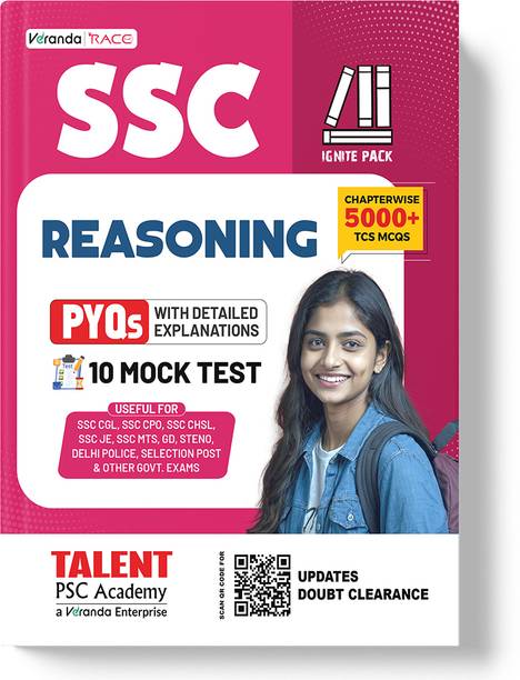 SSC Reasoning PYQ Book CGL, CHSL, MTS, CPO, GD, And Other SSC Exams (2025 Edition)