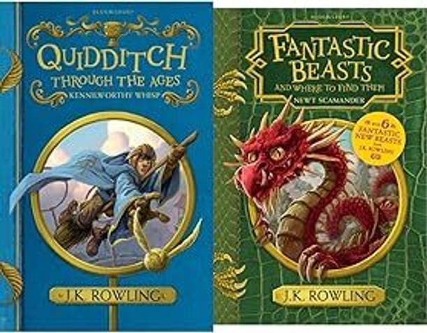 Quidditch Through The Ages + Fantastic Beasts And Where To Find Them (Set of 2 Books) Product