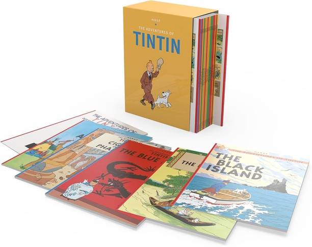 Tintin Box Set 1 To 23 Books (Paperback, Herge)