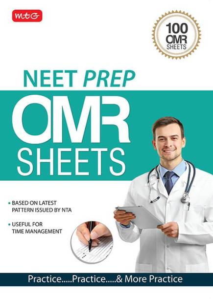 MTG NEET OMR Sheets For Practice 2023 - 100 OMR Sheets Available & 200 MCQ's Each Sheet Based on Latest Pattern (Useful For Time Management)