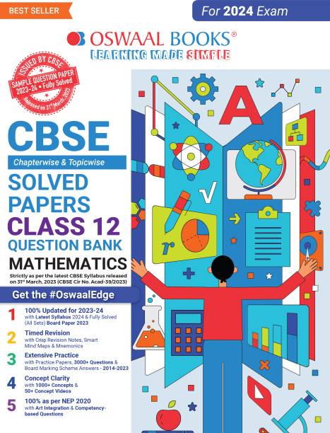 CBSE Chapterwise Solved Papers 2023-2014 Mathematics Class 12th (2024)