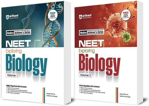 Arihant NEET Objective Biology Volume 1 & 2| With Modular Theory & Practice, Infographics for Concepts, PYQs - Theory Connect for NEET 2026