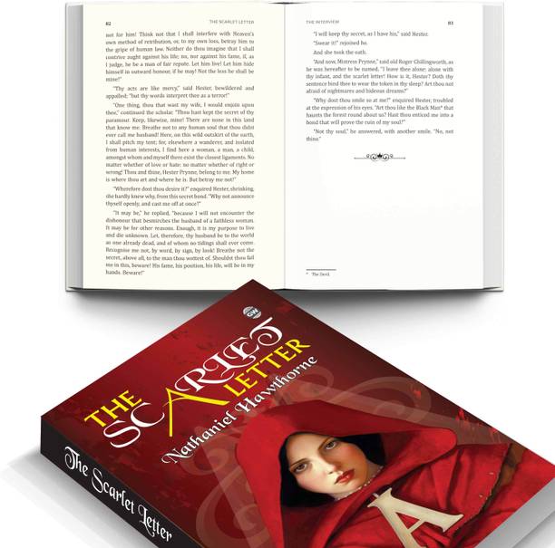 The Scarlet Letter by Nathaniel Hawthorne (Paperback) : All-Time Best Classic Literature, Iconic American Romance, Famous Tale of Passion and Remorse, Timeless Moral Story