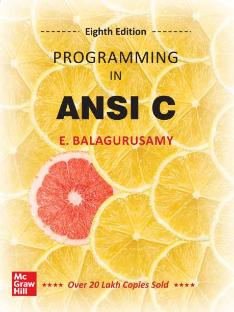 Programming In Ansi C | 8th Edition  - Ansi C Balaguruswamy with 2 Disc
