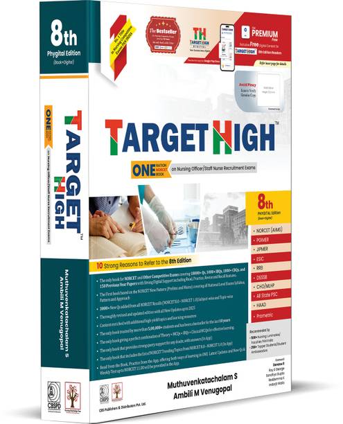 Target High One Nation One Book on Nursing Officer Staff Nurse Recruitment Exams