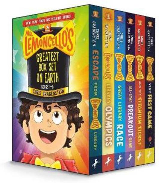 Mr. Lemoncello's Greatest Box Set on Earth: 6 Books!