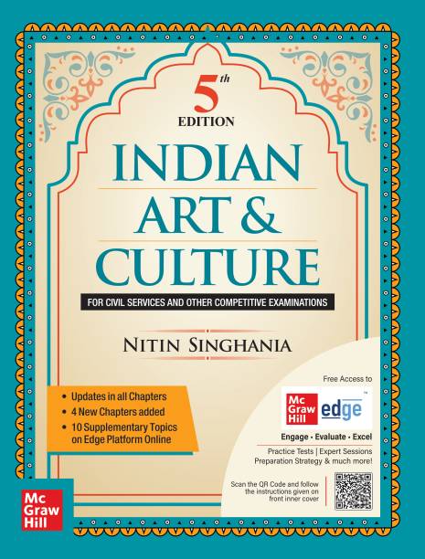 Indian Art And Culture for UPSC (English) | 5th Edition | Civil Services Exam | State Administrative Exams