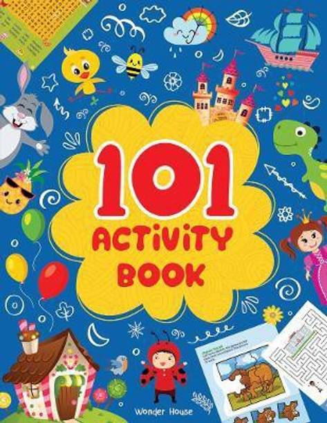 101 Activity Book Fun Activity Book for Children (Logical Reasoning and Brain Puzzles)  - By Miss & Chief