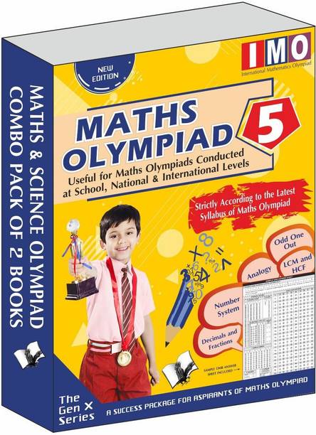Maths and Science Olympiad Combo Pack Class 5 (Set of 2 Books)  - How students stand to benefit