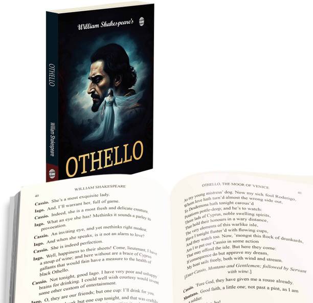 Othello (Paperback) :- tragic love saga, famous theatrical text, powerful character drama, enduring English masterpiece, world-renowned stage work