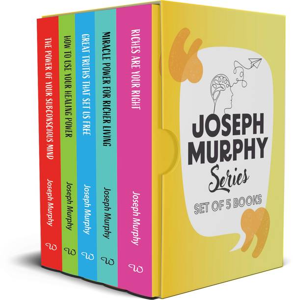 Joseph Murphy Box Set (Set of 5 Books)-The Power of your Subconscious Mind;Riches Are Your Right;Miracle Power for Richer Living;Great Truths That Set Us Free;How to Use Your Healing Power