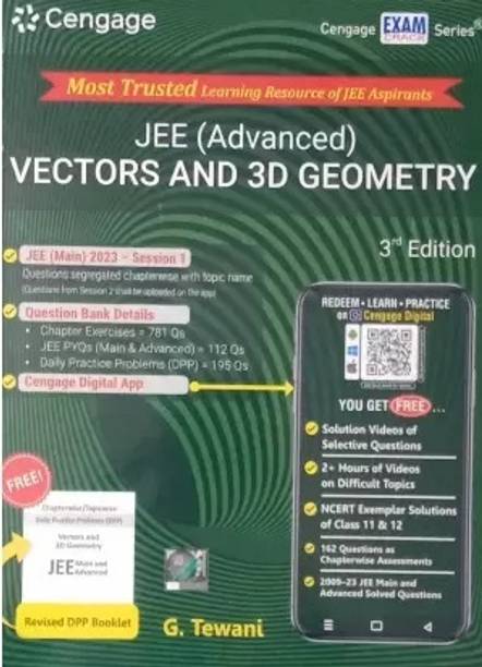 CENGAGE JEE ADVANCED VECTORS AND 3D GEOMETRY 3rd EDITION WITH DPP