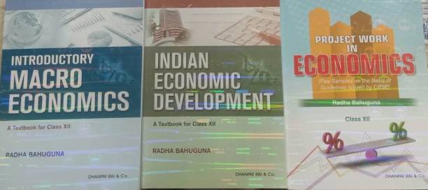 (SET OF 2 BOOKS) INTRODUCTORY MACRO ECONOMICS & INDIAN ECONOMICS DEVELOPMENT A TEXTBOOK FOR CLASS-XII
