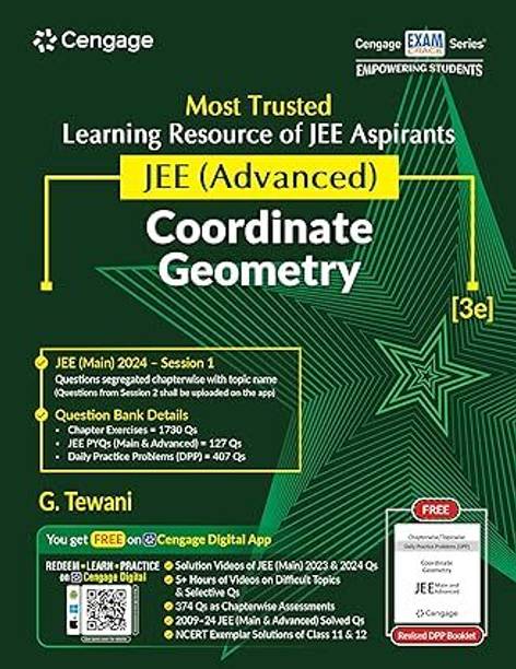 JEE Advanced Coordinate Geometry with Free Online Assessments and Digital Content 2024