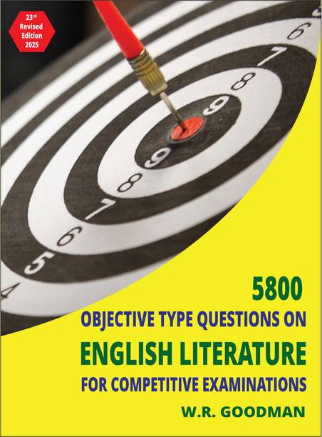 5800 MCQ on English Literature - NTA/UGC Paper II (Edition23)