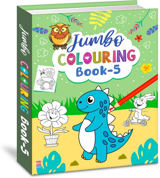 Jumbo Colouring Book 144pp-5 (Edition01)
