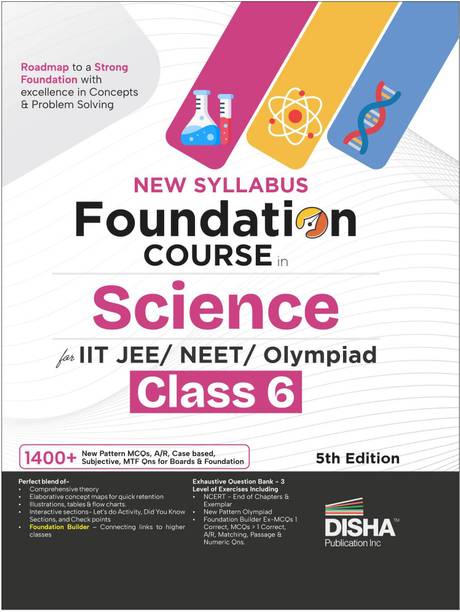 Disha New Syllabus Foundation Course in Mathematics Class 7 for JEE/ Olympiad Exams 5th Edition | New NCERT Concepts | Advance Problem Solving Skills for Class 7