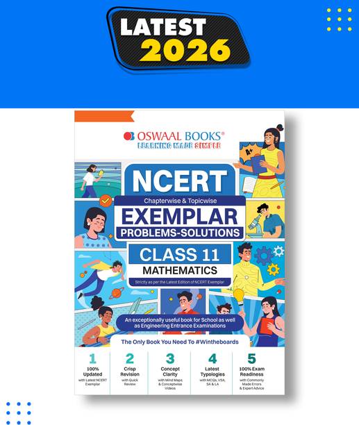 Oswaal Ncert Exemplar (Problems - Solutions) Class 11 Mathematics Book