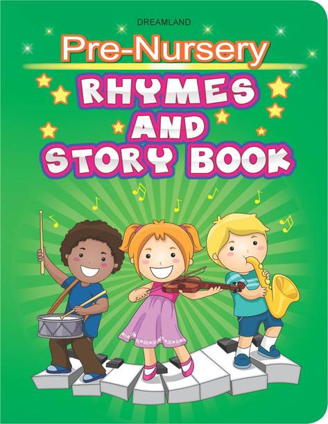 Pre-Nursery Rhymes & Story Book - English  - Early Learning Books