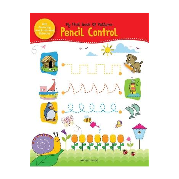 My First Book of Patterns Pencil Control  - Patterns Practice book for kids