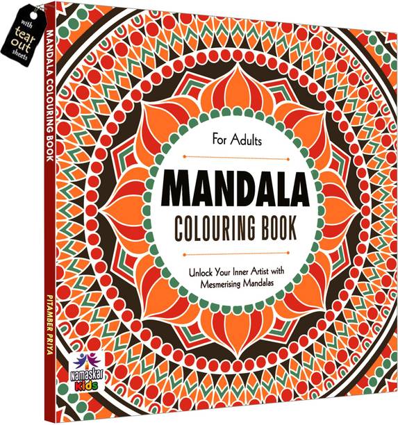 Mandala Tear out Sheet Colouring Book for Adults