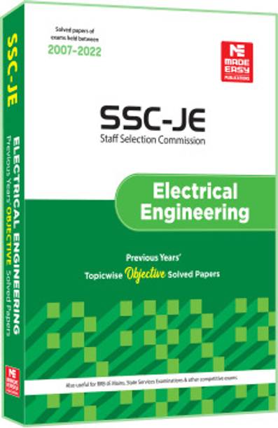 SSC : JE Electrical Engineering 2023- Previous Year Objective Solved Papers- 1