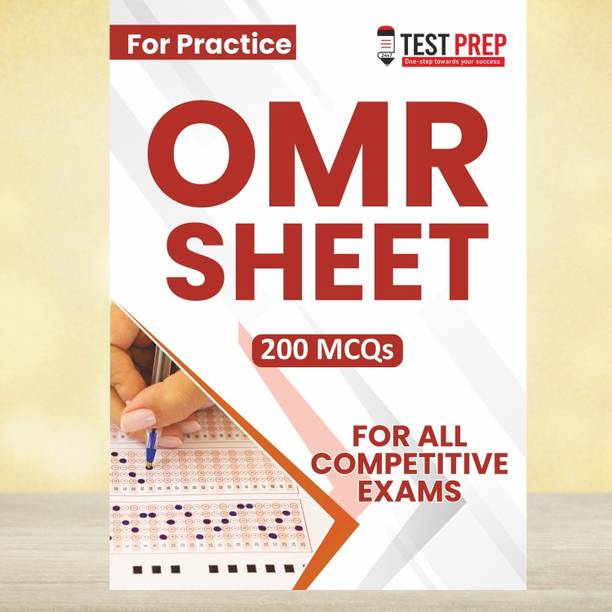 OMR Sheet Practice Book – 96 Sheets – 200 MCQs Per Sheet – For All Competitive Exams