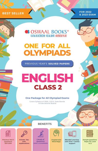 One for All Olympiad Previous Years' Solved Papers, Class-2 English