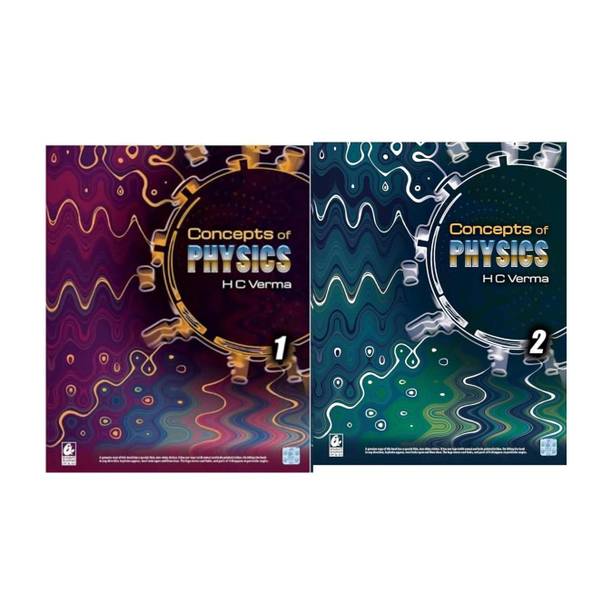 Concepts of Physics - HC Verma - Vol 1 and 2 - Set of 2 Books For 2025-26 Exams - Latest Editions