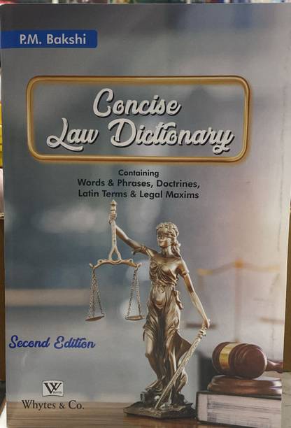 2024 Concise LAW Dictionary - Words & Phrases, Doctrines, Latin Terms and Legal Maxims