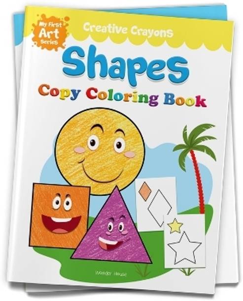 Shapes Colouring Book  - By Miss & Chief